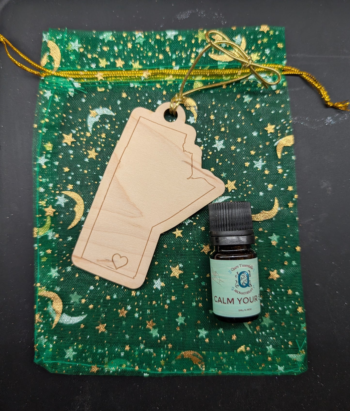 Maple wood Car Freshener