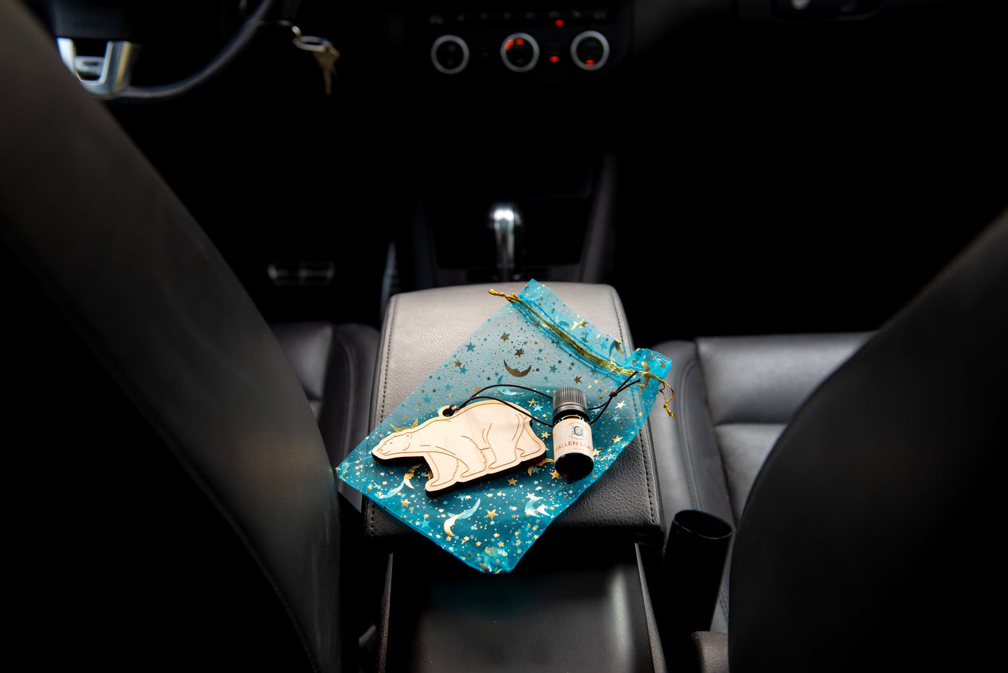 Désodorisant de voiture en bois d'érable