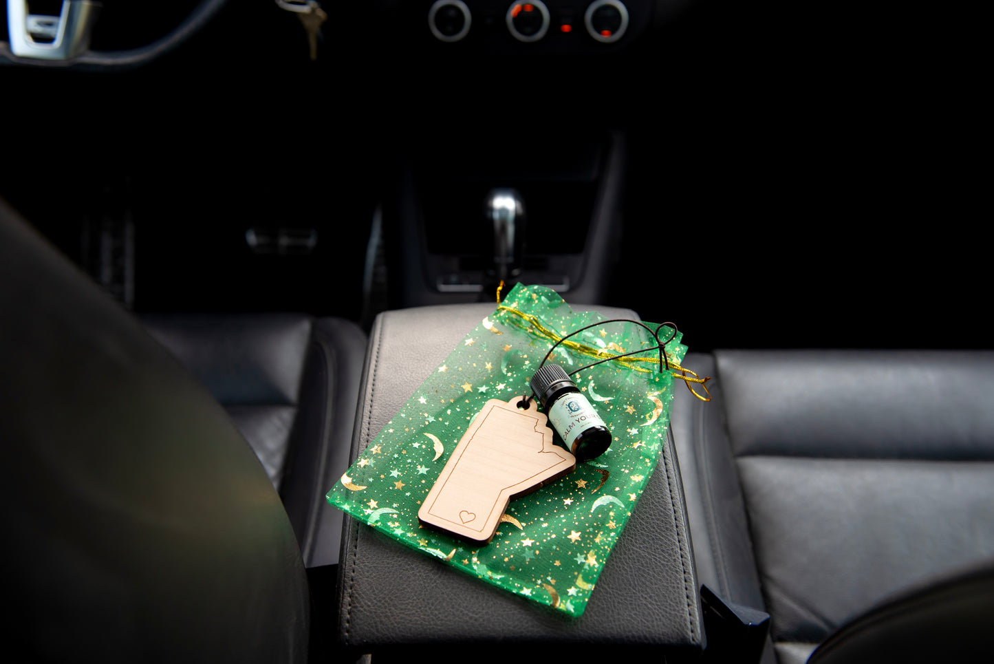 Désodorisant de voiture en bois d'érable