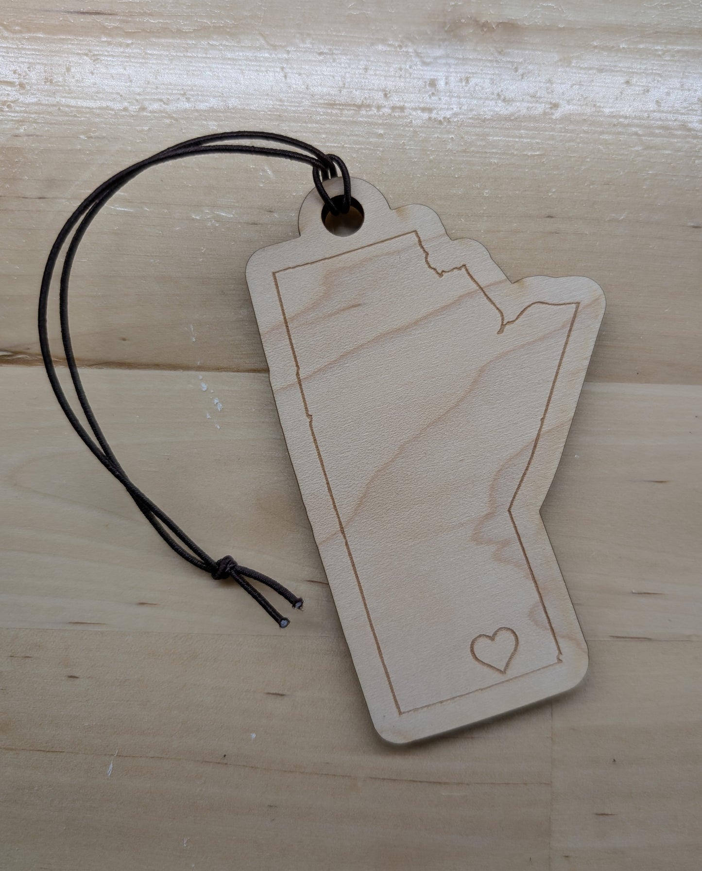 Maple wood Car Freshener